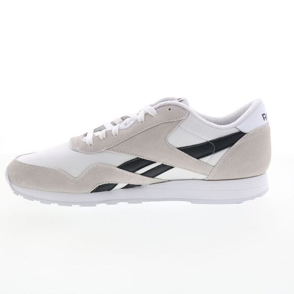 Reebok Mens Classic Nylon White Shoes (NWT) - Picture 5 of 7